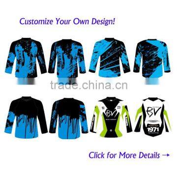 Custom Sublimation Print Men Women Downhill DH Jersey Customized MTB Mountain Bike Motocross Motorcycle BM Jerseys No minimum