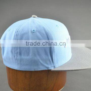 Hi Quality Custom 100% Cotton Twill 6-panel Snapback Cap photo-5