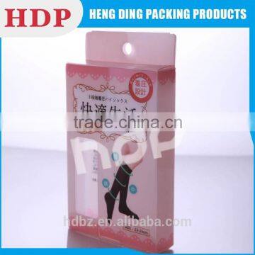 stackable clear plastic socks packaging box