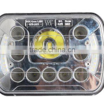 China Factory Hot Selling 5x7 Headlight in USA Market,7inch Led Work Light for Truck
