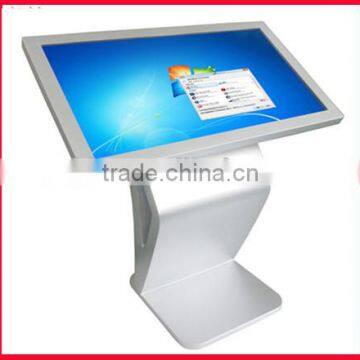 42inch white color LED digital signage touch screen player