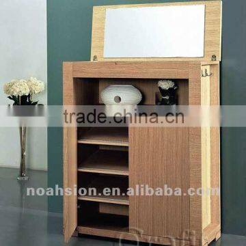 factory outlets center Modern design French style tall MFC shoe cabinet