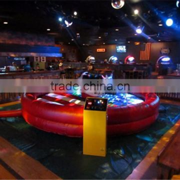 Remote control Adults mechanical bull rodeo,Inflatable bull ride crazy games