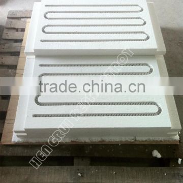 heating insulation refactory electric fireplace