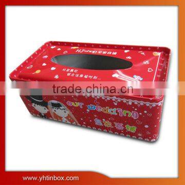 tissue metal holder tin