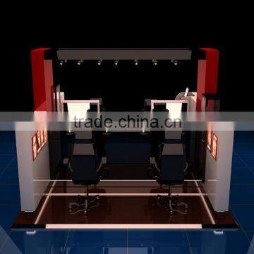 Custom New Design Indoor Mall Hair Salon Kiosk For Sale