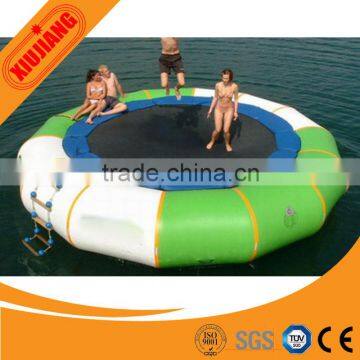 air bouncer inflatable trampoline for adult and kids water playing, inflatable trampoline from china