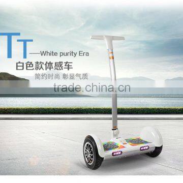 TT Model Self Balance electric mobility scooter with handle bar 10 inch scooter electric Bluetooth