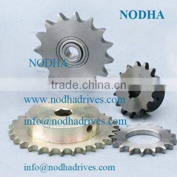 Customized zinc plated sprocket one sided hub