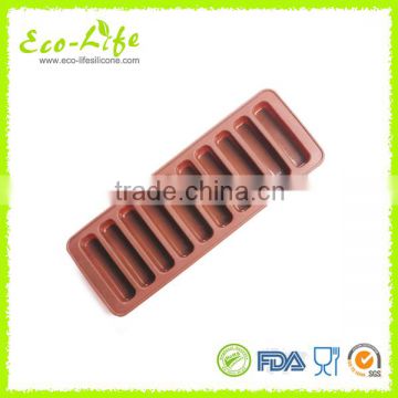 Silicone Stick Ice Cube Tray,10pcs Silicone Water Bottle Ice Stick Tray,Sticks Ice Cream Chocolate Mold