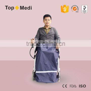Guangzhou Supplier Waterproof Wheelchair Pinafore Extra Protection Leg Cover Wheel Chair Apron photo-2
