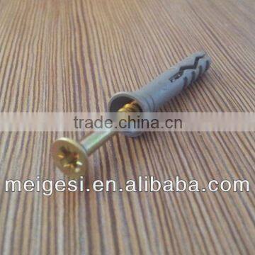 nylon screw nail with plug