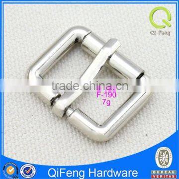 F-190 belt pin buckle for sale bag parts silver square metal accessory