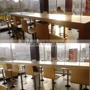 Mcdonald's modified acrylic table tops made in China