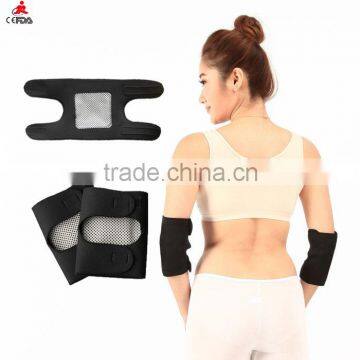 2015 New Product Sports Adjustable Neoprene Elbow Support Brace magnetic tourmaline heated Arm Sleeve wraps for elbow pain relie