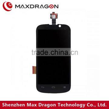 Black LCD Display Touch Screen With Digitizer Assembly For ZTE Warp Sequent / Warp II N861