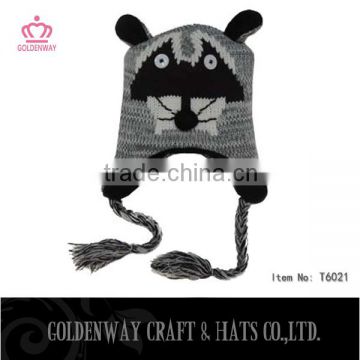 baby knitted tiger hats lovely winter design