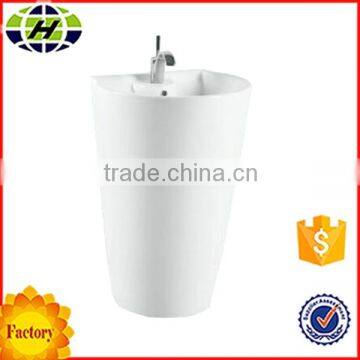 bathroom sanitary pedestal outdoor ceramic wash basin