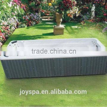 Luxury massage garden swimming pool with balboa system large swim spa JY8602