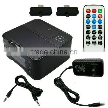 Multi-functional Speaker Dock With Programmable 90-minute Sleep Timer For Mobile Phones