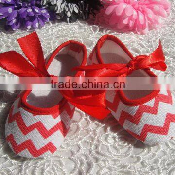 2016 Lovely Design 100 % Handmade Babies Soft Sole Shoe, Baby Shoes Wholesale Cute Handmade, Baby Wavy Shoes photo-5