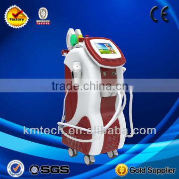 2014 hot seller ! yag laser+ipl+rf from Weifang KM manufacturer