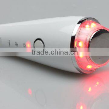 Nice Looking Hot&cold Red Blue Light Photon Led Vibration Massage Beauty Device photo-4