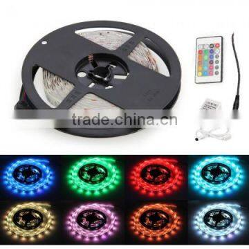 5M 5050 SMD 150 RGB LED Strip Light Car Boat + Remote Model 1