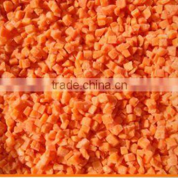 frozen IQF carrot diced/Strips/diced/cuts/carrot cube