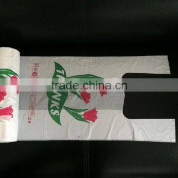 Opaque Printed Degradable T-shirt/Vest/Shopping /carrier bag made in China