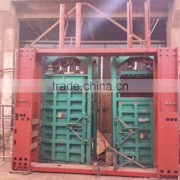 paper scrap baler machine ,baling machine to compress waste cardboard ,compress baler machine