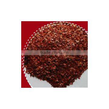 dried red chilli flakes without seeds