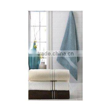 cotton bath towel with nice embroidery
