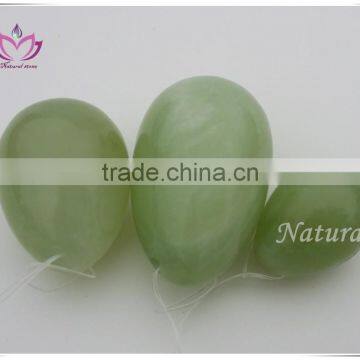 Top Grade Good Price Drilled With Hole Kegel Exercise Xiuyan Jade Eggs