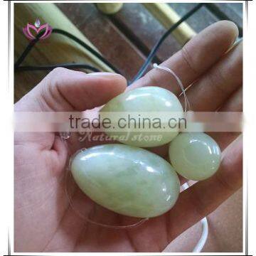 wholesale various top quality jade eggs for women vaginal kegel exercise drilled jade yoni eggs