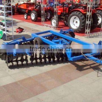 Hydraulic heavy duty offset disc harrow