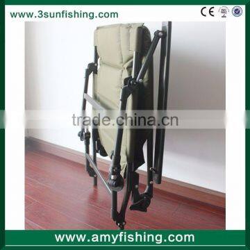 Carp Fishing Folding Chair With Arms Adjustable Legs photo-6