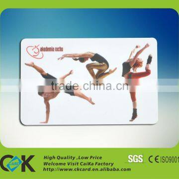 Printing eco-friendly plastic pvc sports cards distributors