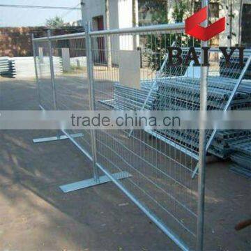 Welded Temporary Fence Used In Workshop