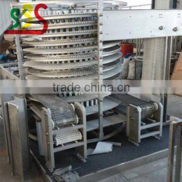 spiral freezer machinery china made low noise export to EU MALAYSIA IRAN TURKEY NIGERIA