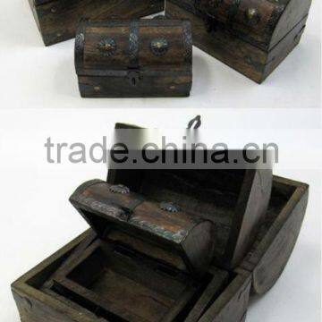 Manufacturer of Antique Wooden Box | Wooden Chest Box | Treasure Chest Box