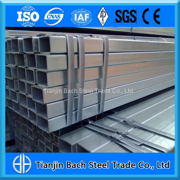 factory of galvanized square pipe/ tube/ rectangle steel pipe