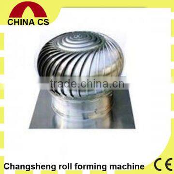 NO POWER office building Attic roof turbine exhaust fan