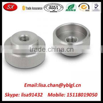 Directly Cutom Brass Inserts Straight Knurling CNC Nut photo-6