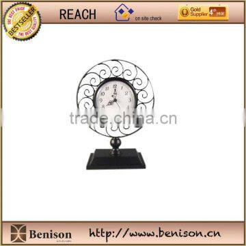 Ashton Sutton Classic Table Clock - 8 diam.in.