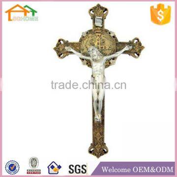 Factory Custom made best home decoration gift polyresin resin mini crucifix