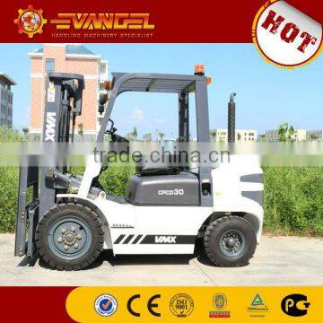 forklift with chinese xinchang c490bpg engine, 3t capacity/CE and ISO Certificate