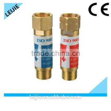 Popular type Flashback arrestor for regulator