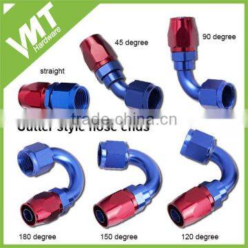 High Performace Auto Aluminum 120 Degree Cutter Car Swivel Hose End photo-2