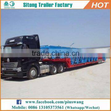 Factory direct 2/3 axles car transport semi truck trailer, vehicle car carrier semi trailer for sale